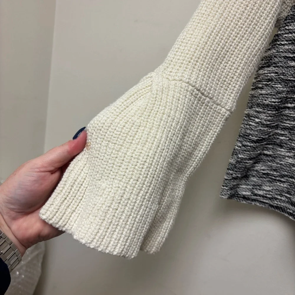 Anthropologie Dolan Raglan Bell-Sleeve Sweater